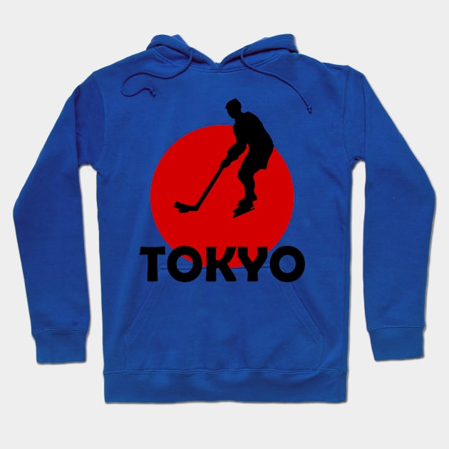 Tokyo Hockey Hoodie by ArtDesignDE